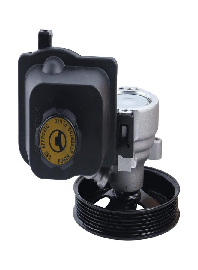 FEIDKS Power Steering Pump Assembly with Pulley Reservoir Fits for 2004-2007 for Buick Rainier, 2002-2006 for Chevrolet Trailblazer EXT, 2002-2009 GMC Envoy, 2007-2008 Isuzu Ascender 20-65990 - Image 2